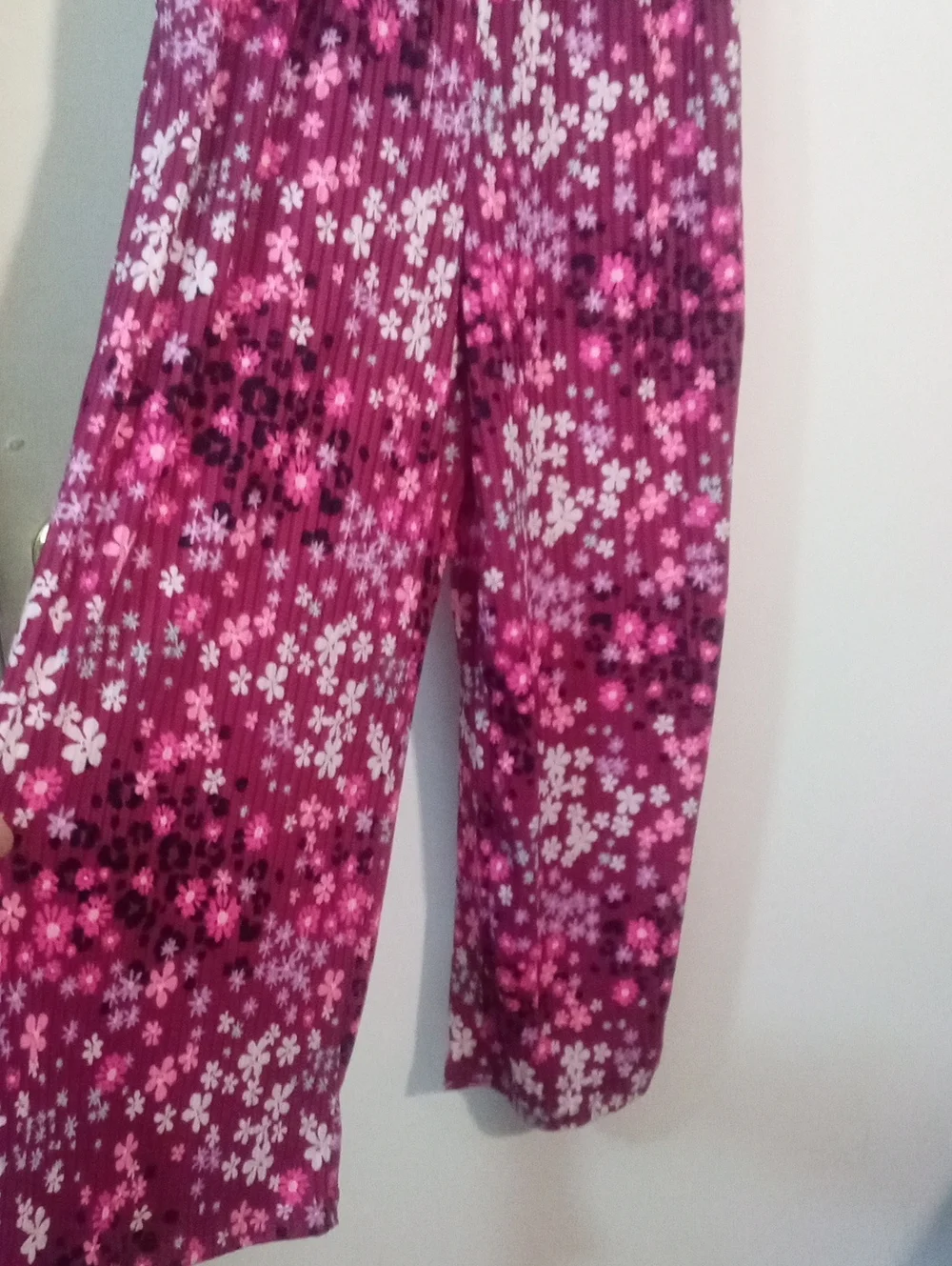 Justice Girls Pink Floral Sleeveless Jumpsuit NWT